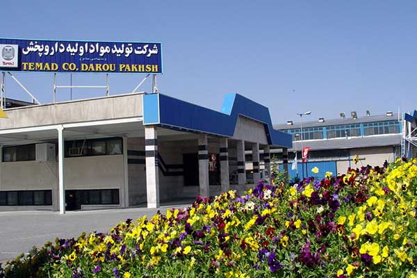 کارخانه تولید مواد اولیه دارویی تماد داروپخش